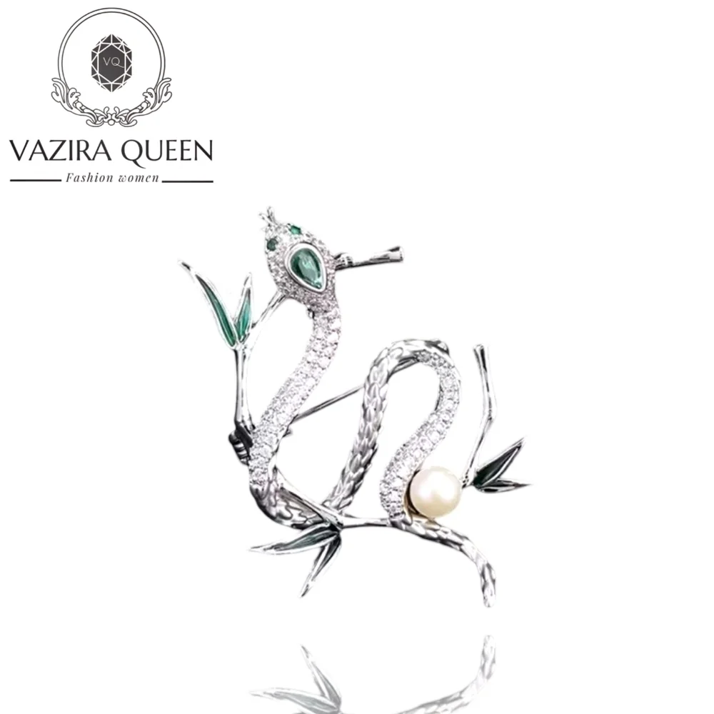 VQ Snake Brooch